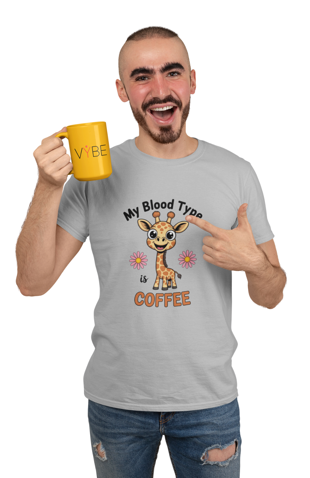 Blood Type: Coffee Unisex Tee